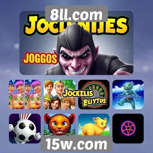 Características dos jogos mais populares em 8ll.com