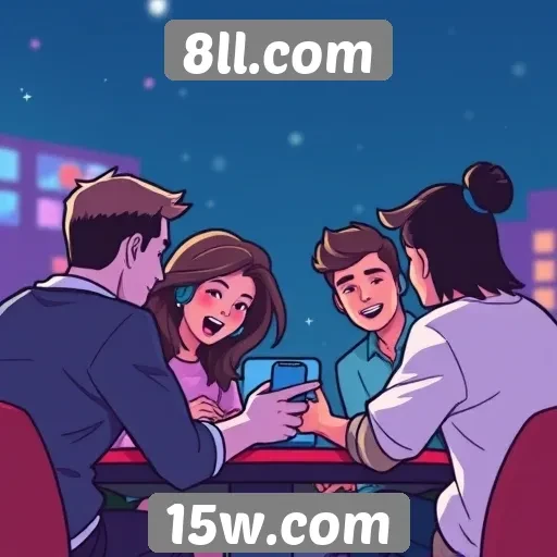 Destaques dos recursos de socialização em 8ll.com